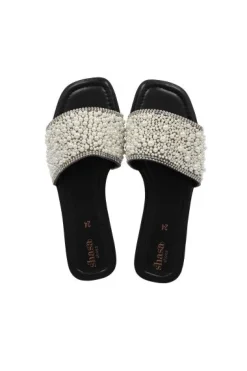 Sandalias pala aplicaciones perlas