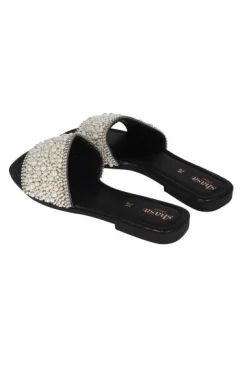 Sandalias pala aplicaciones perlas