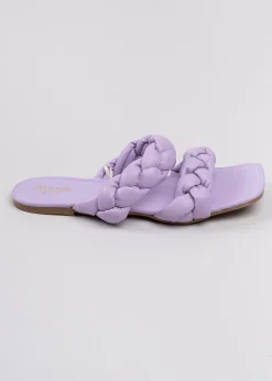 Sandalias rebanada trenzas