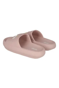 Sandalias slide frase delantera