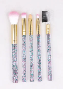 Set 5 Brochas Glitter