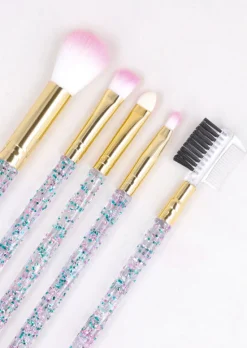 Set 5 Brochas Glitter