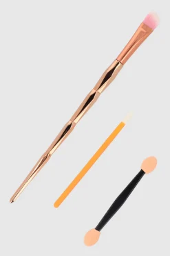 Set 3 Brochas Maquillaje Ojos