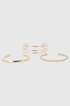 Set 3 Cuffs Metal