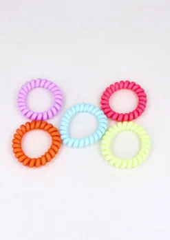 Set 5 Ligas Teléfono Mate