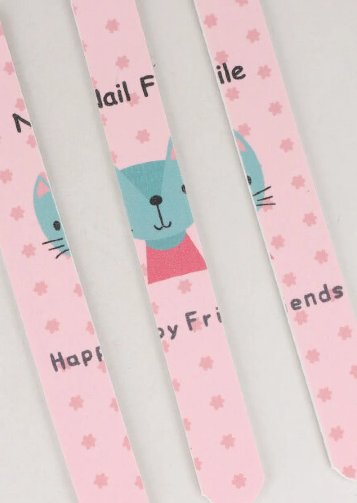 Set 3 limas uñas happy friends