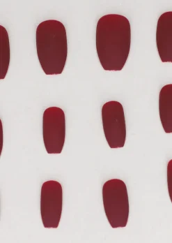 Set 24 piezas uña postiza ballerina mate