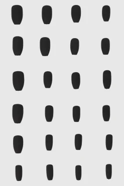 Set 24 piezas uñas postizas mate