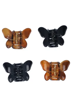 Set 4 Pinzas Mariposa