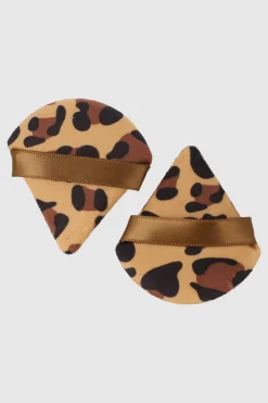 Set 2 puffd animal print