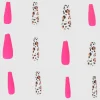 Set 12 uñas animal print