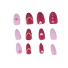Set 12 uñas bicolor mix