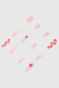 Set 12 uñas figuras