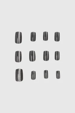 Set 12 Uñas Ojo De Gato