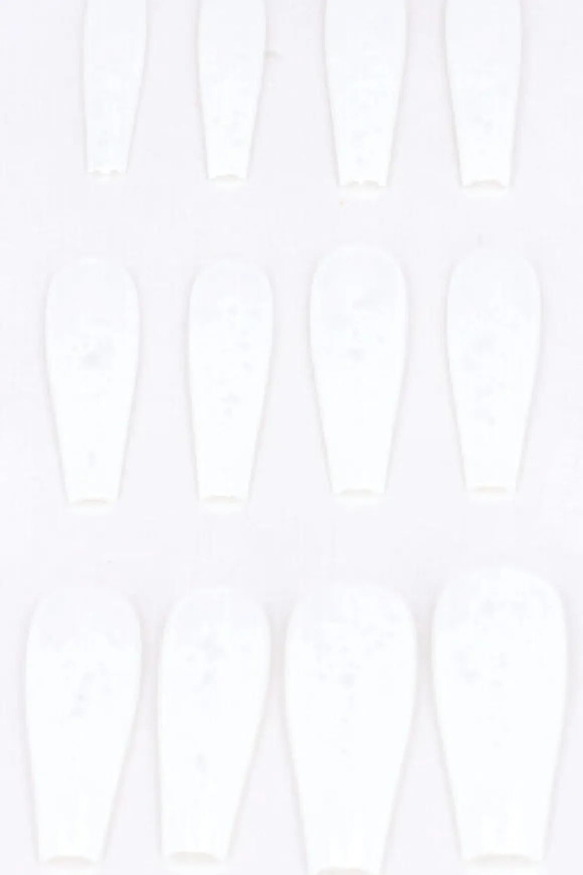 Set 12 Uñas Postizas Largas Manchas