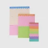 Set de 3 libretas y notas colores
