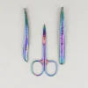 Set depiladores tijeras tornasol