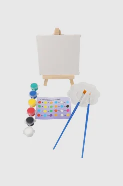 Set DIY mini caballete pintura