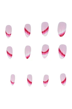 Set Uñas 12 Corazones