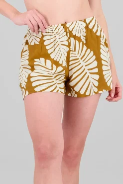 Short bolsas estampado tropical