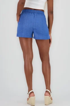 Short Bolsas Pretina Ancha