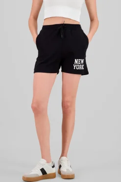 Short Deportivo Estampado New York