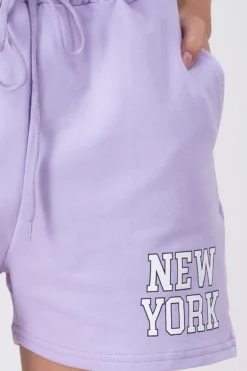 Short Deportivo Estampado New York