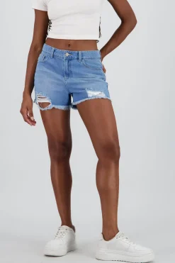 Short destrucción con flequillos