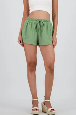 Short jareta con bolsas