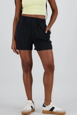 Short recto rayas detalle resorte