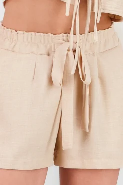 Short resorte detalle lazo