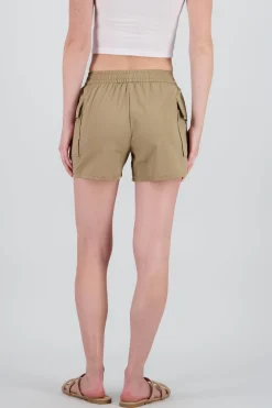 Shorts con bolsas cargo lisos