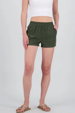 Shorts cortos con bolsas lisos