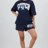 Shorts Stitch letras