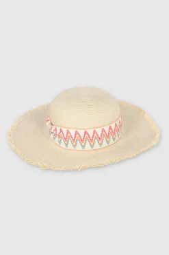Sombrero floppy cenefa