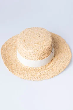 Sombrero panamá plano