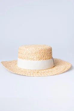 Sombrero panamá plano