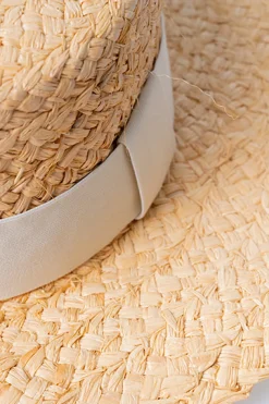 Sombrero panamá plano