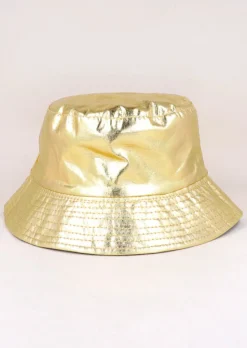 Sombrero pescador metálico