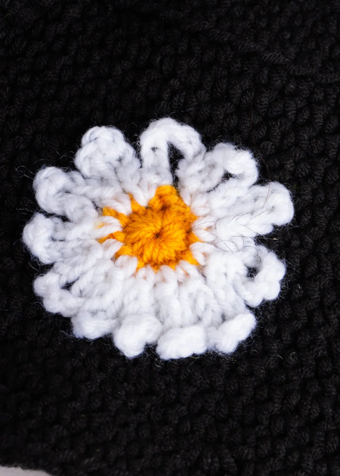 Sombrero pescador tejido margarita