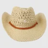 Sombrero vaquero tejido lazo