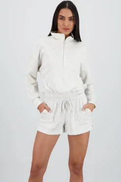 Sudadera cuello alto con cierre