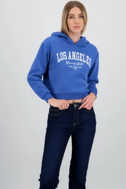 Sudadera estampado los angeles