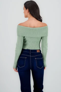 Sueter manga larga cierre