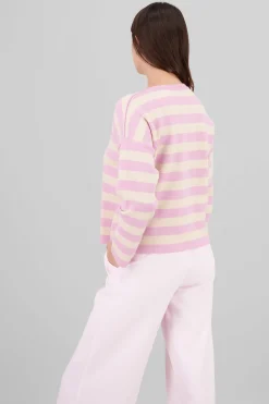 Sueter rayas tacto suave