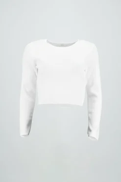 Sueter tejido cuello redondo