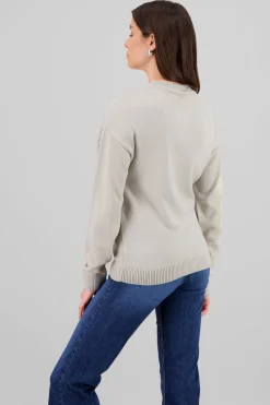 Suéter tejido Tambor