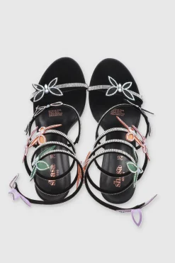 Tacón Mariposas Brillos