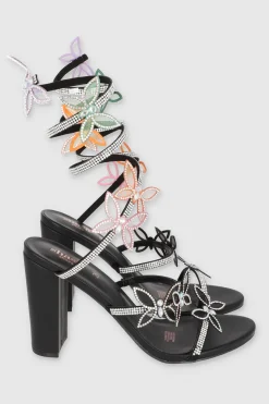 Tacón Mariposas Brillos