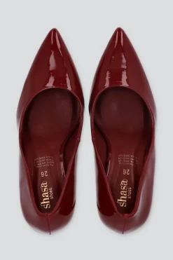 Tacón puntal sencillo alto